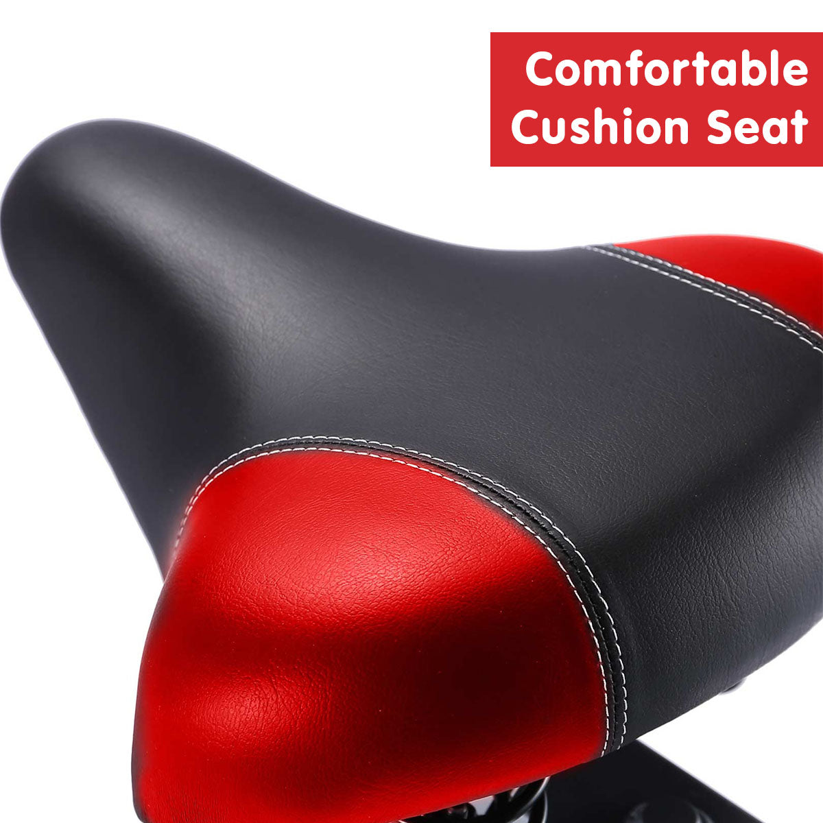 Powertrain RX-600 Exercise Spin Bike Cardio Cycle - Red Powertrain