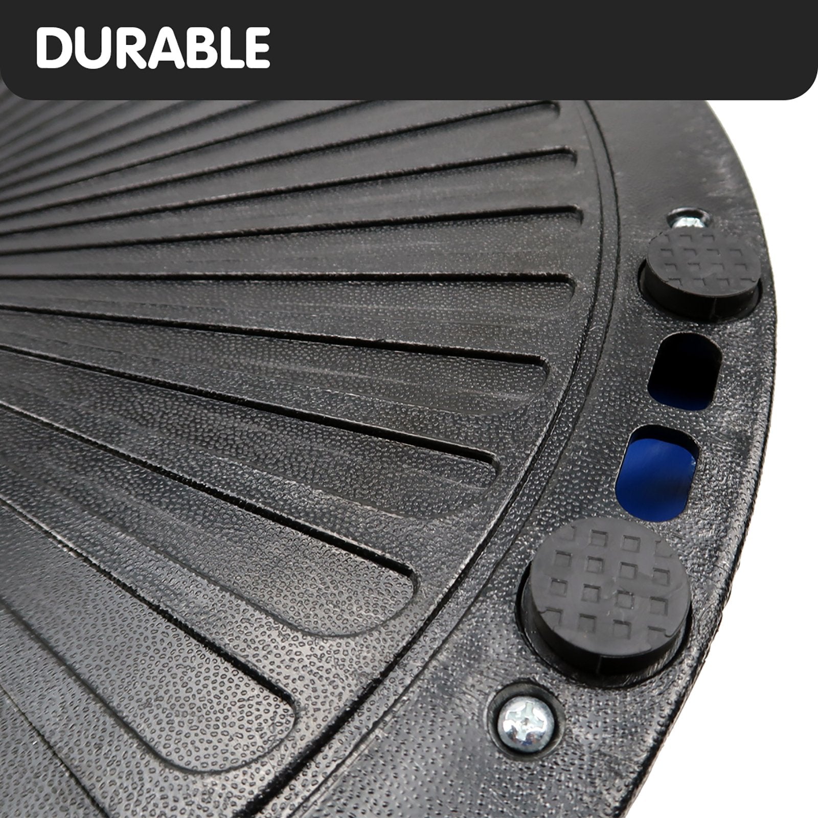 Powertrain Fitness Yoga Ball Home Gym Workout Balance Trainer Blue Kahuna