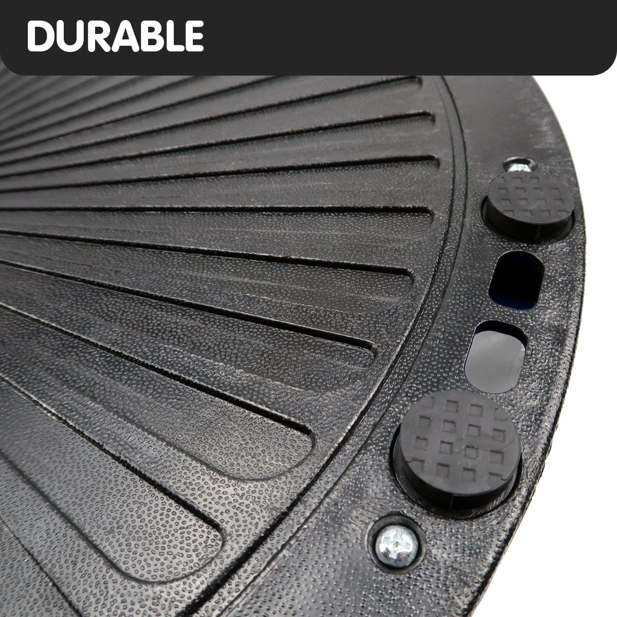 Powertrain Fitness Yoga Ball Home Gym Workout Balance Trainer Grey Powertrain