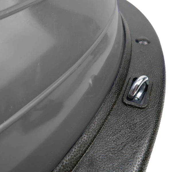 Powertrain Fitness Yoga Ball Home Gym Workout Balance Trainer Grey Powertrain