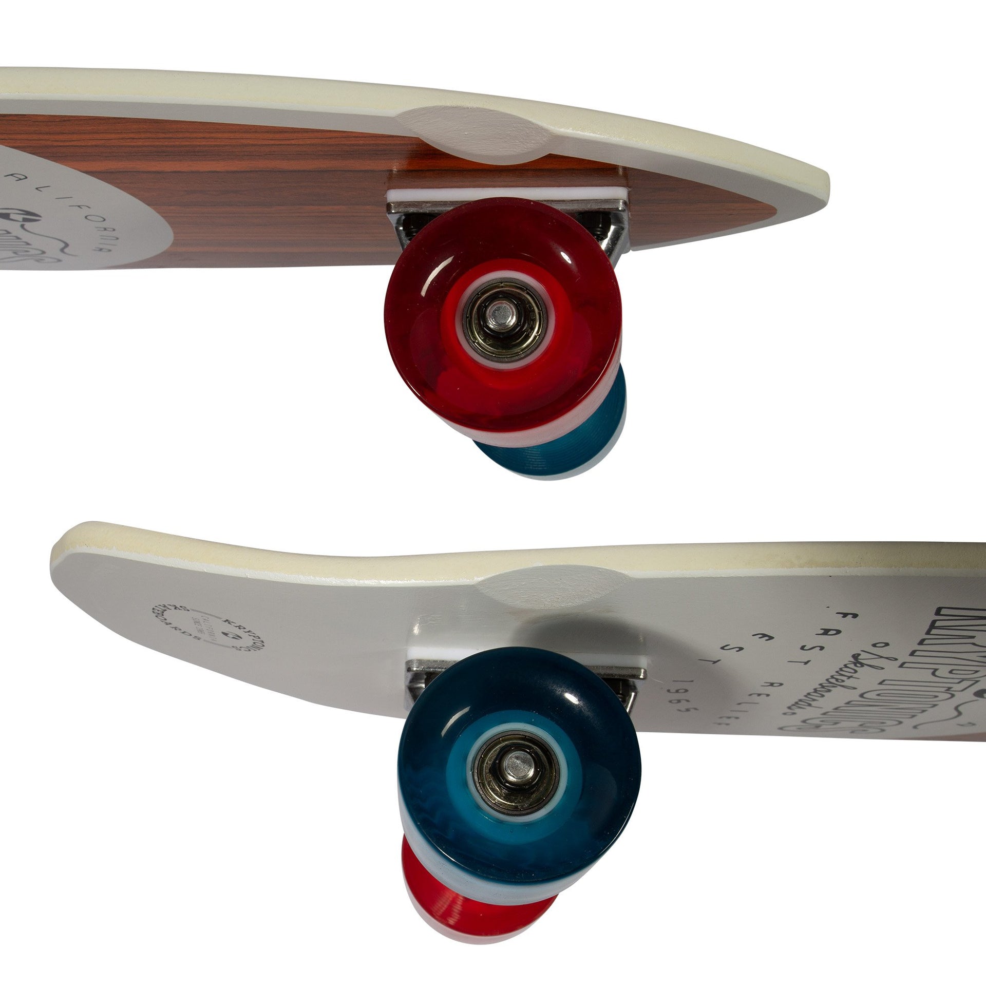 Bravo Sports Kryptonics 23-inch Mini Fat Cruiser Board In Liberty Blue Does not apply