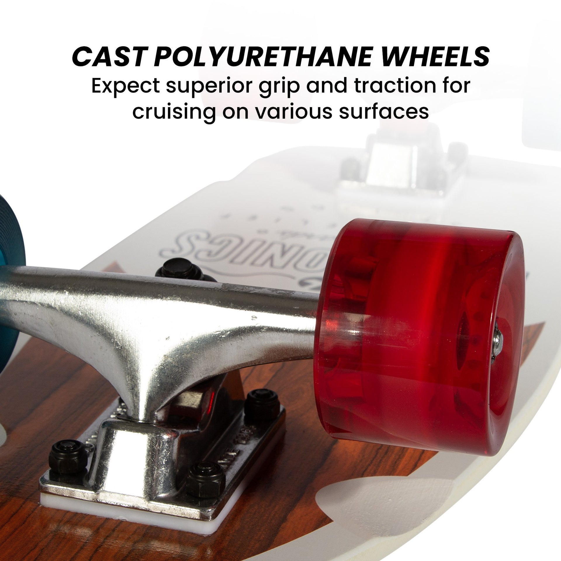 Bravo Sports Kryptonics 23-inch Mini Fat Cruiser Board In Liberty Blue Does not apply