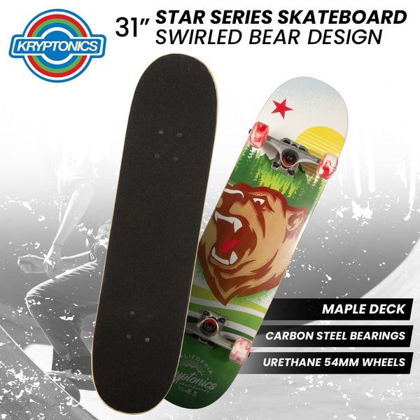 Kryptonics 31-inch Star Series Complete Skateboard Does Not Apply