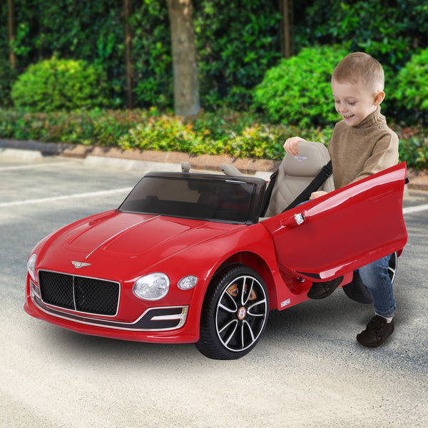 Kahuna Bentley Exp 12 Speed 6E Licensed Kids Ride On Electric Car Remote Control - Red Kahuna