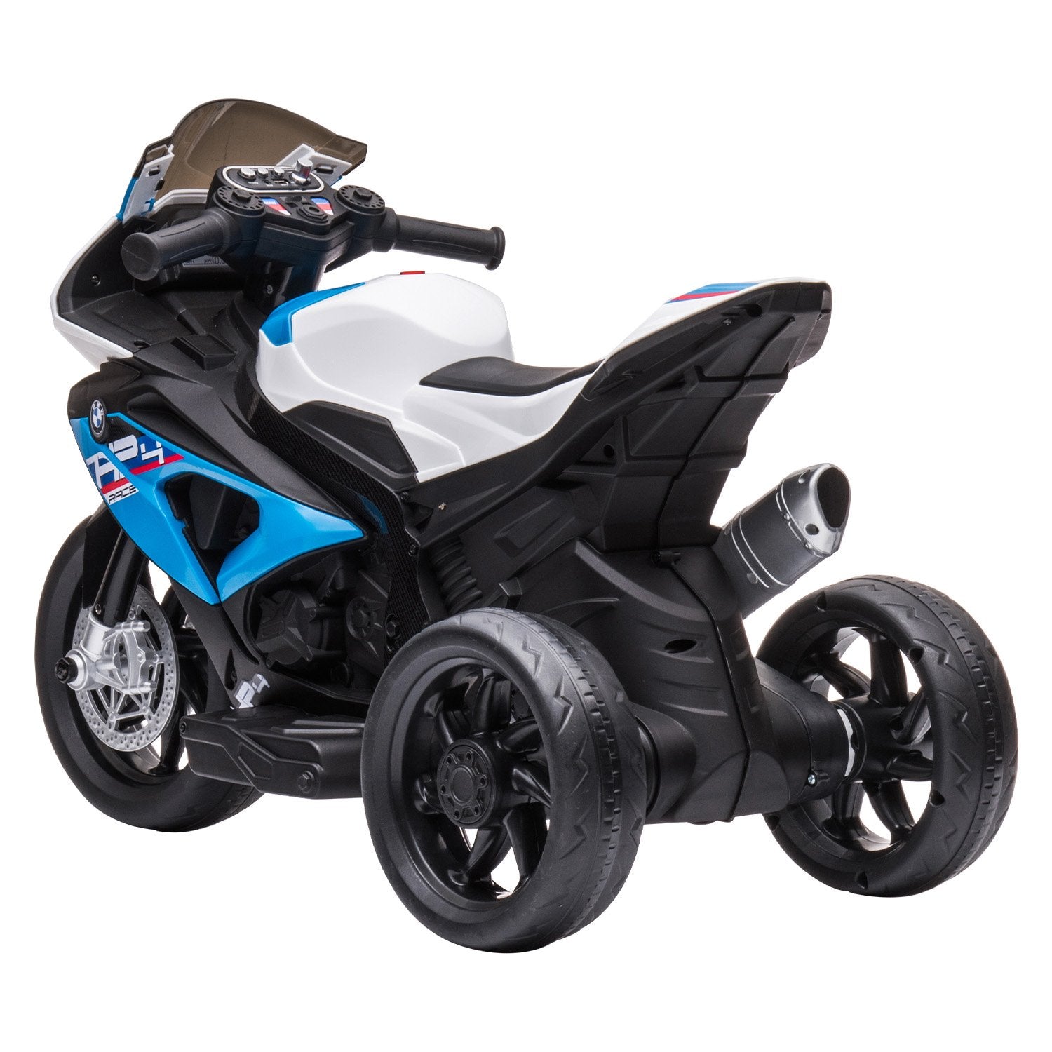 Kahuna Bmw Hp4 Race Kids Ride-on Motorbike In Blue Kahuna