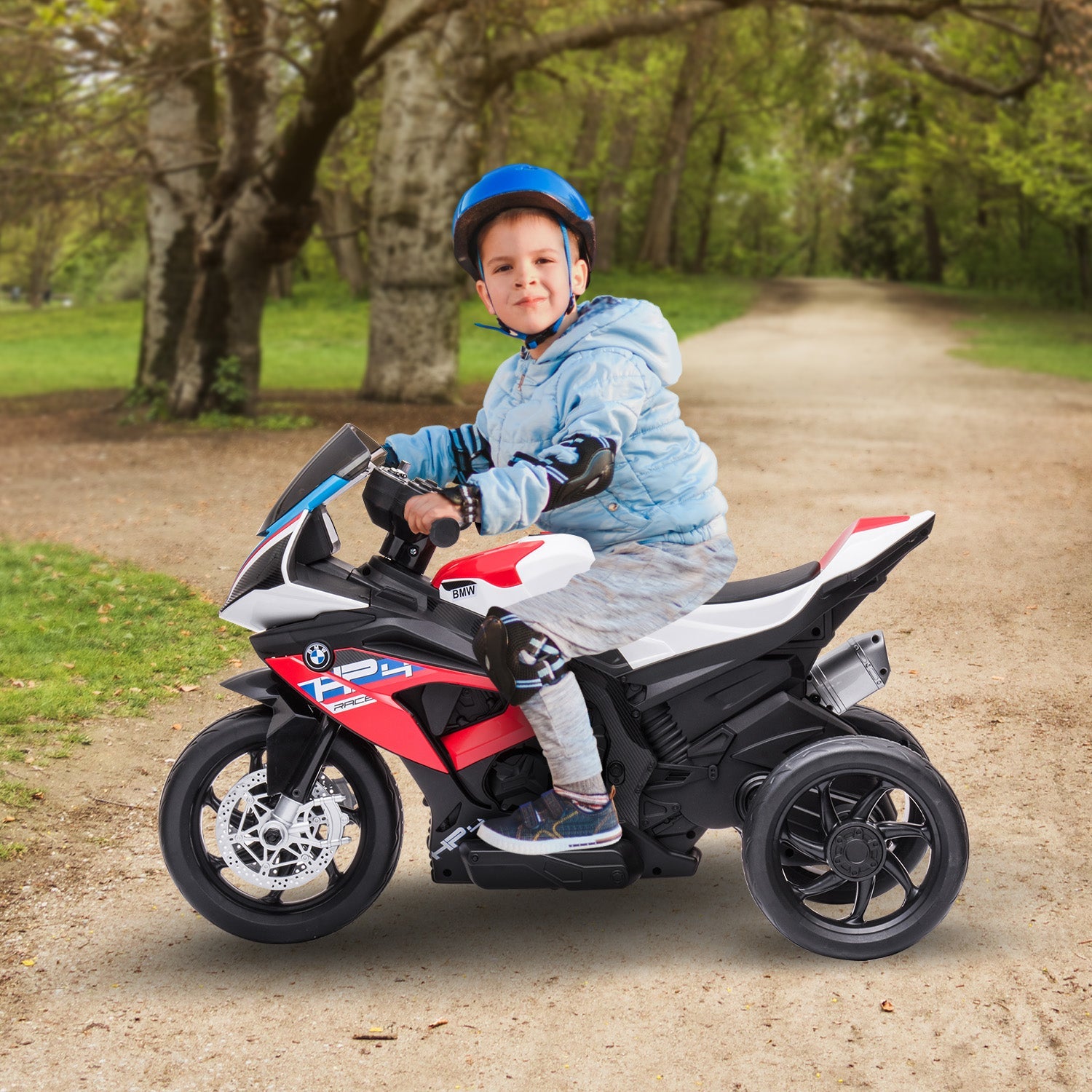 Kahuna Bmw Hp4 Race Kids Ride-on Motorbike In Red Kahuna