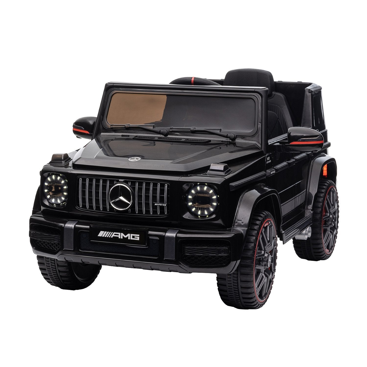 Kahuna Mercedes Benz AMG G63 Licensed Kids Ride On Electric Car Remote Control - Black Kahuna