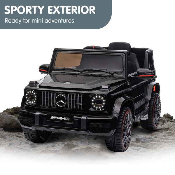 Kahuna Mercedes Benz AMG G63 Licensed Kids Ride On Electric Car Remote Control - Black Kahuna