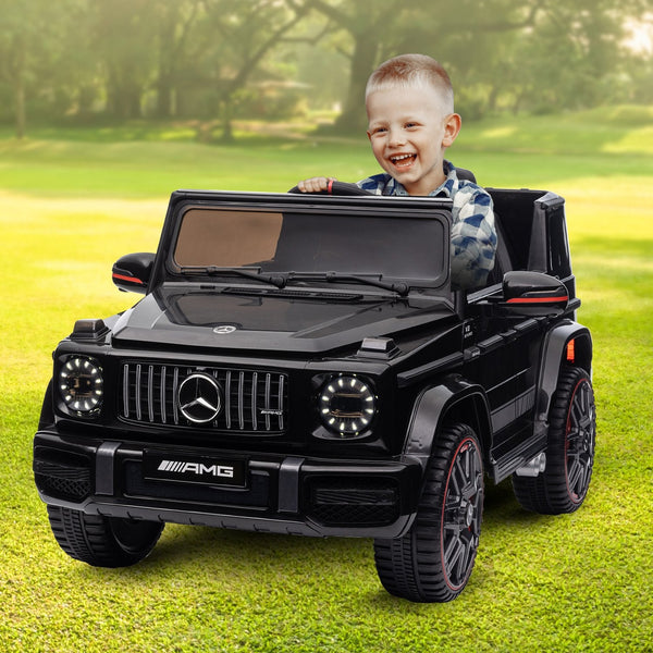 Kahuna Mercedes Benz AMG G63 Licensed Kids Ride On Electric Car Remote Control - Black Kahuna