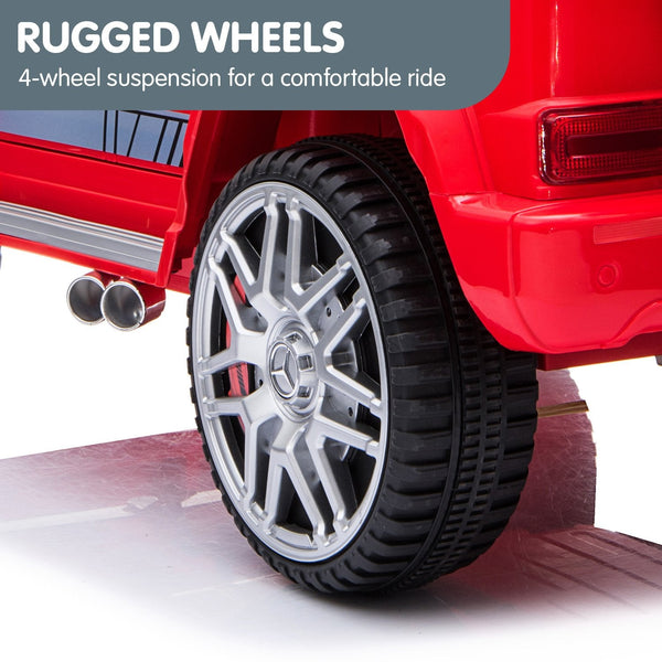 Kahuna Mercedes Benz AMG G63 Licensed Kids Ride On Electric Car Remote Control - Red Kahuna