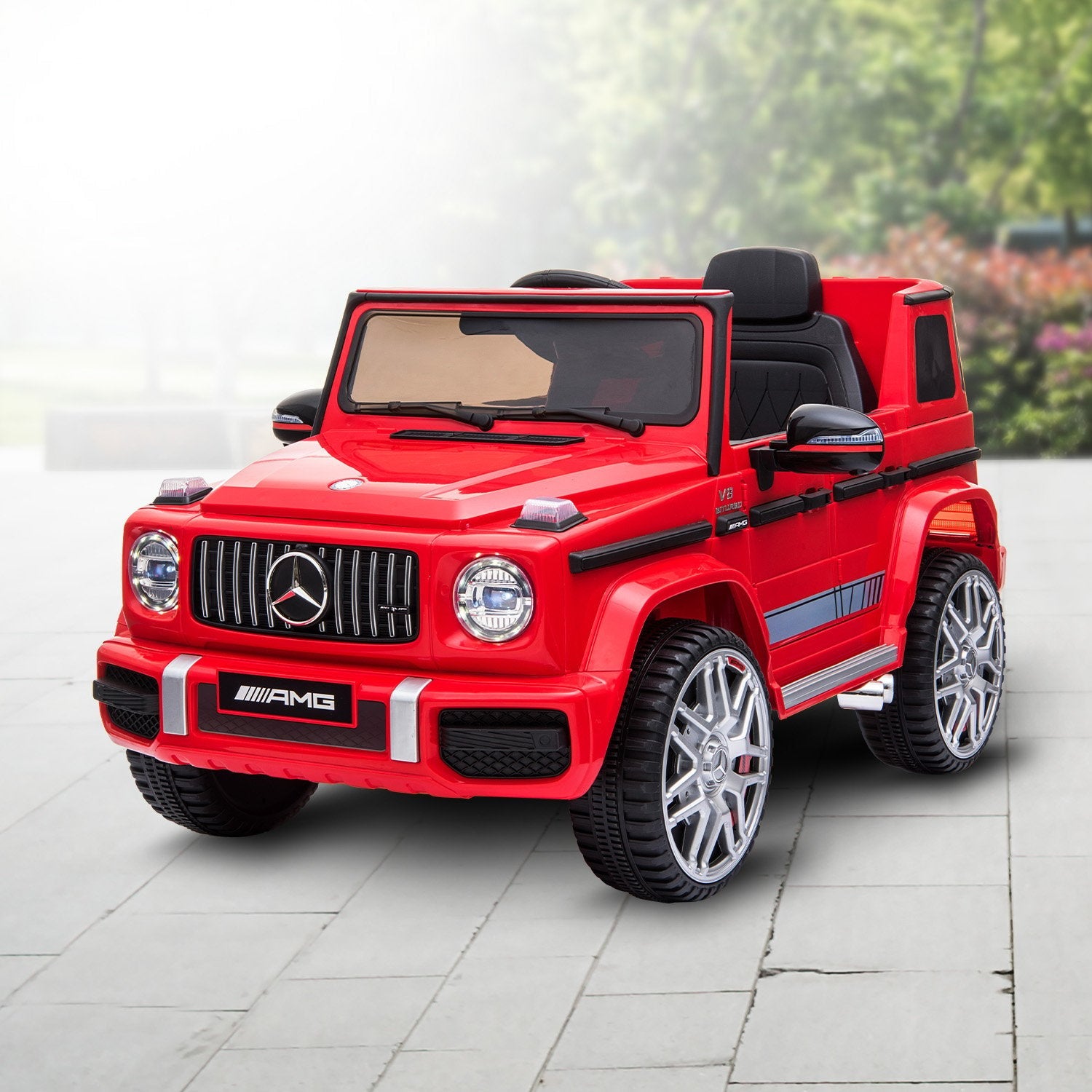 Kahuna Mercedes Benz AMG G63 Licensed Kids Ride On Electric Car Remote Control - Red Kahuna