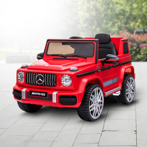 Kahuna Mercedes Benz AMG G63 Licensed Kids Ride On Electric Car Remote Control - Red Kahuna