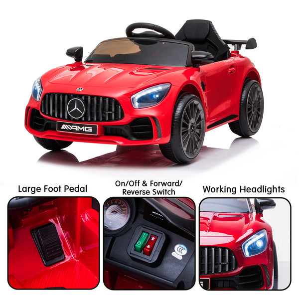 Kahuna Mercedes Benz Licensed Kids Electric Ride On Car Remote Control - Red Kahuna