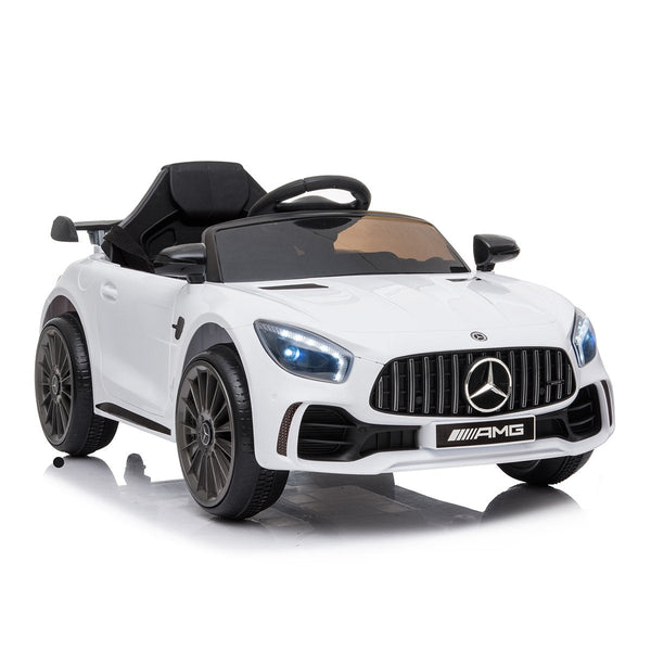 Kahuna Mercedes Benz Licensed Kids Electric Ride On Car Remote Control - White Kahuna