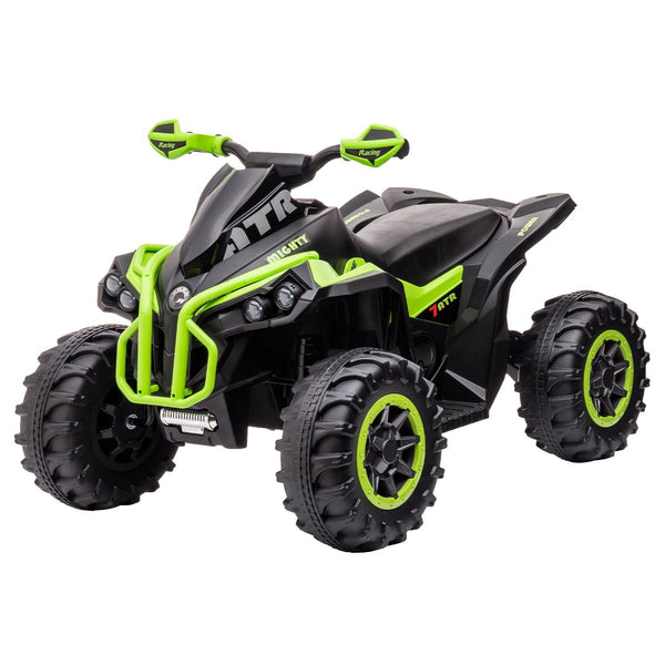 Kahuna GTS99 Kids Electric Ride On Quad Bike Toy ATV 50W - Green Kahuna