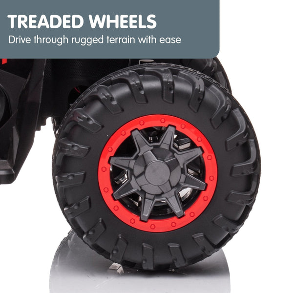 Kahuna GTS99 Kids Electric Ride On Quad Bike Toy ATV 50W - Red Kahuna