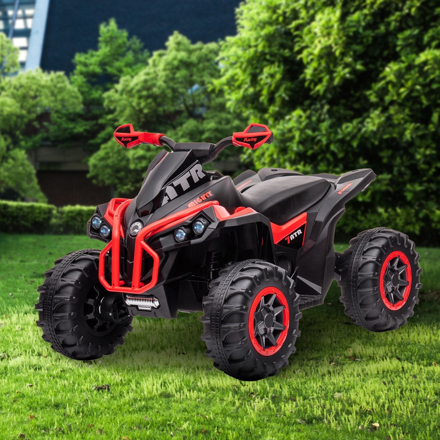 Kahuna GTS99 Kids Electric Ride On Quad Bike Toy ATV 50W - Red Kahuna