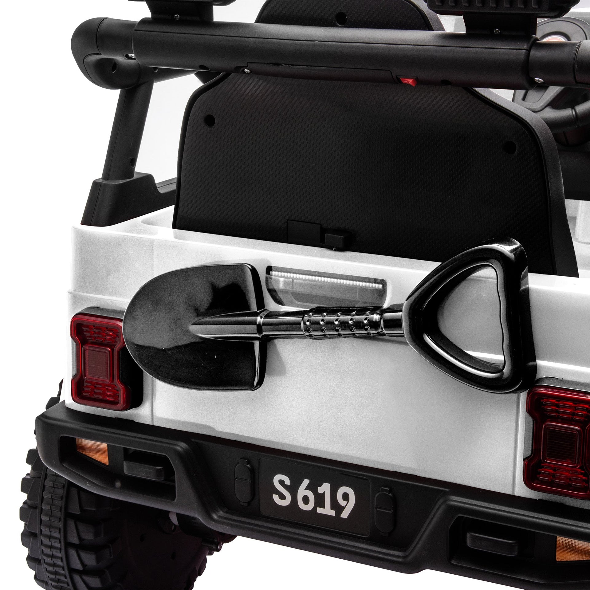 Kahuna S619 Gravity Kids Electric Ride On Car - White Kahuna