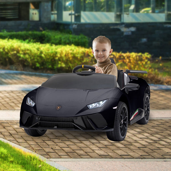 Kahuna Lamborghini Performante Kids Electric Ride On Car Remote Control - Black Kahuna