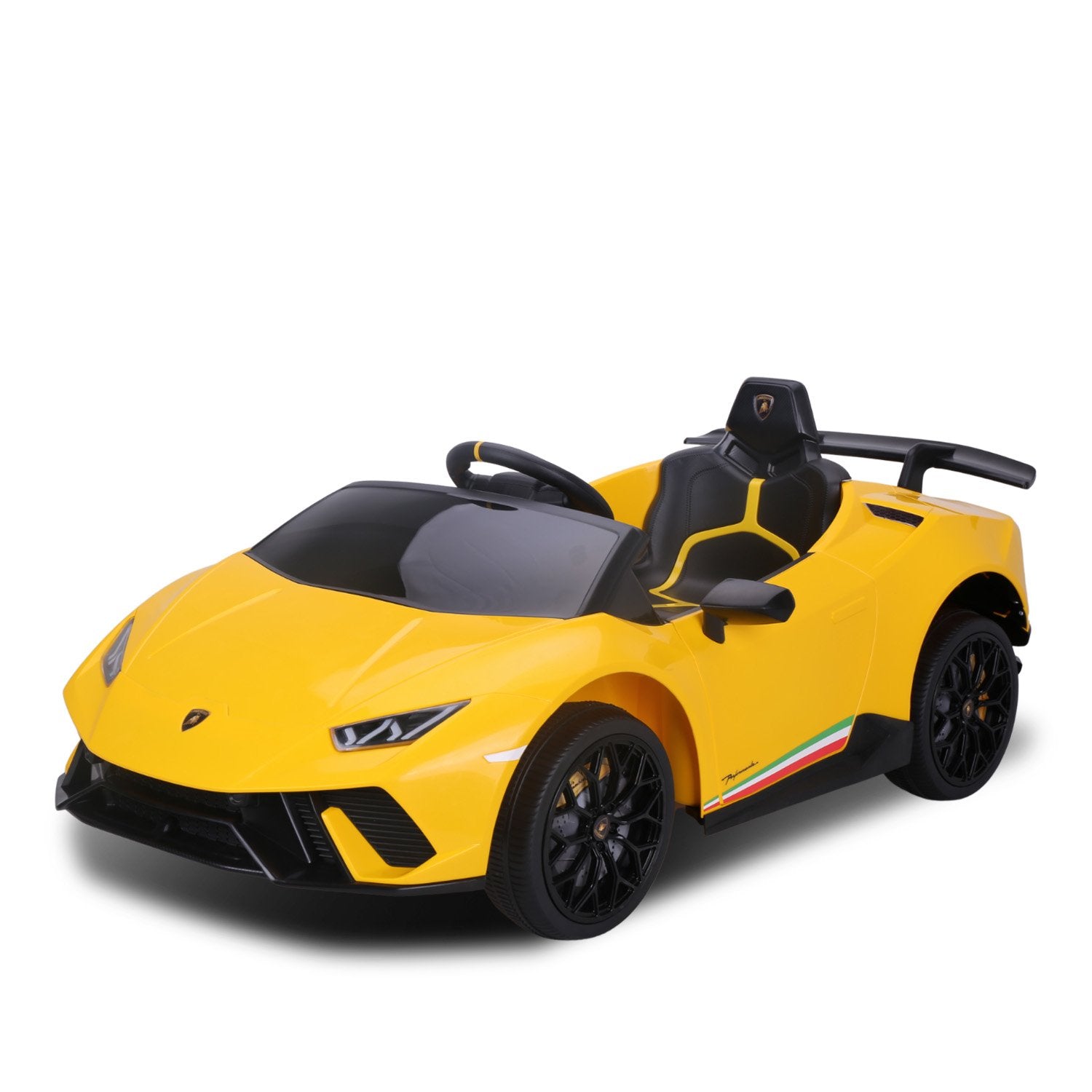 Kahuna Lamborghini Performante Kids Electric Ride On Car Remote Control - Yellow Kahuna