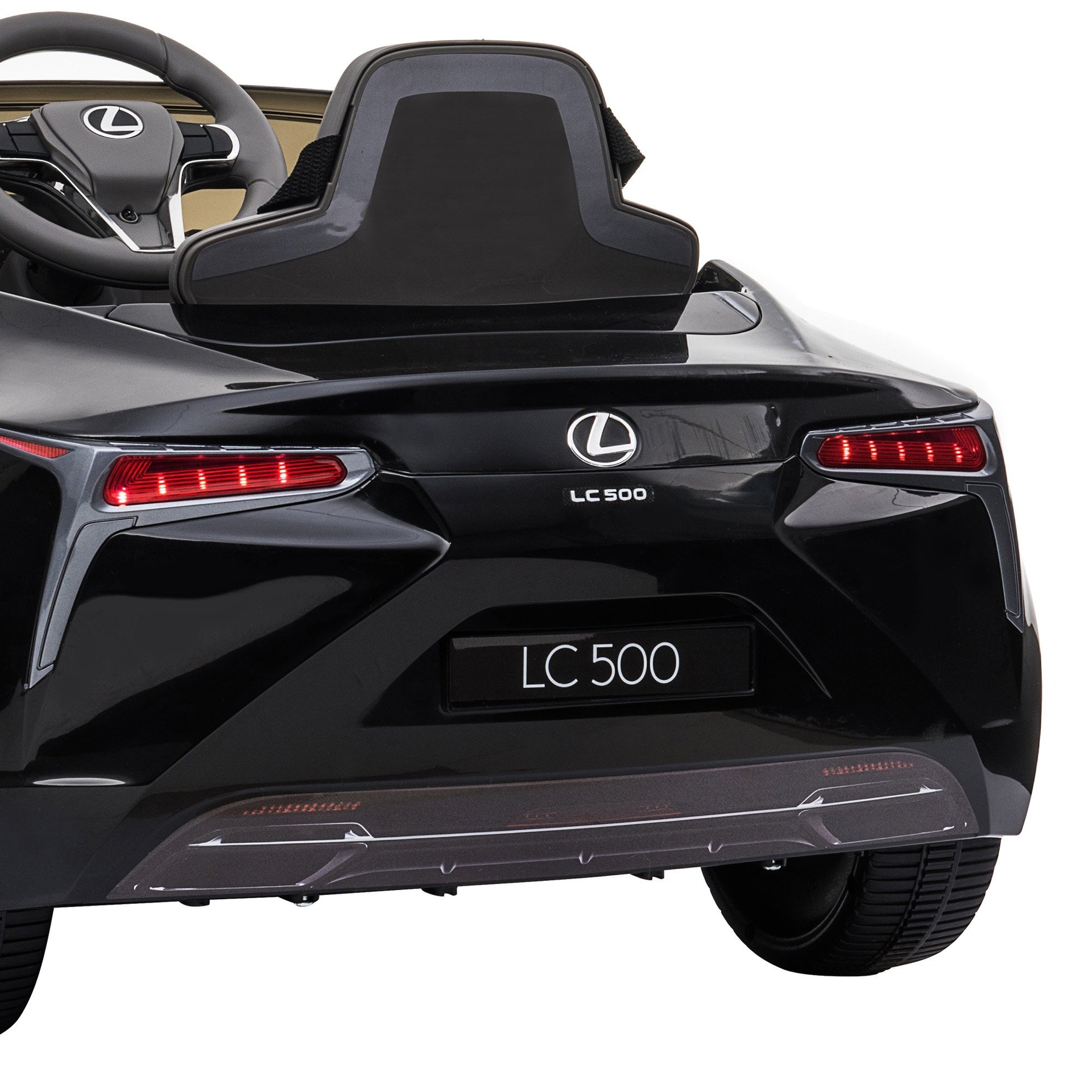 Kahuna Licensed Lexus LC 500 Kids Electric Ride On Car - Black Kahuna