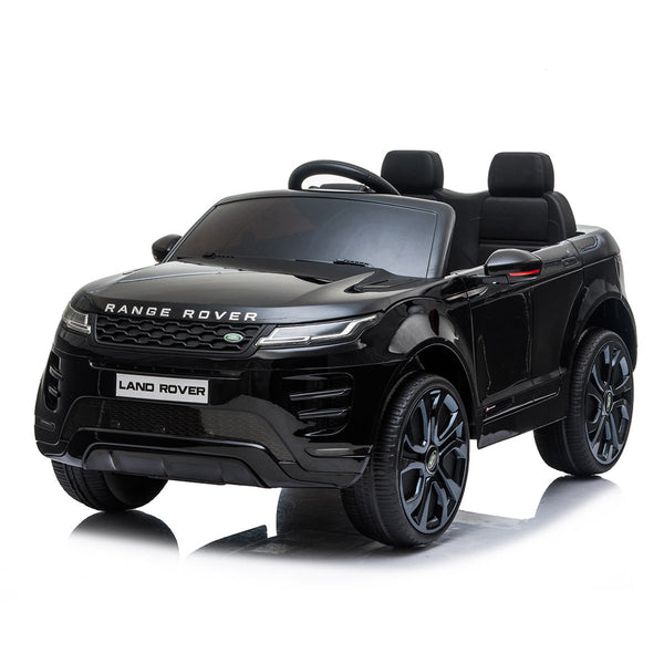Kahuna Land Rover Licensed Kids Electric Ride On Car Remote Control - Black Kahuna