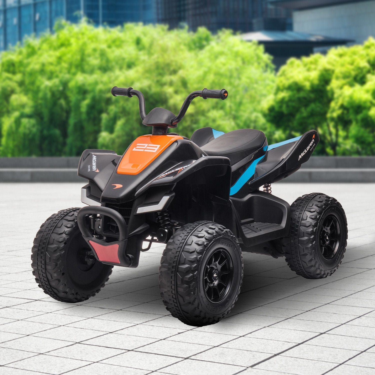 Kahuna MCL35 McLaren Toy Ride On Electric Quad Bike - Black Kahuna