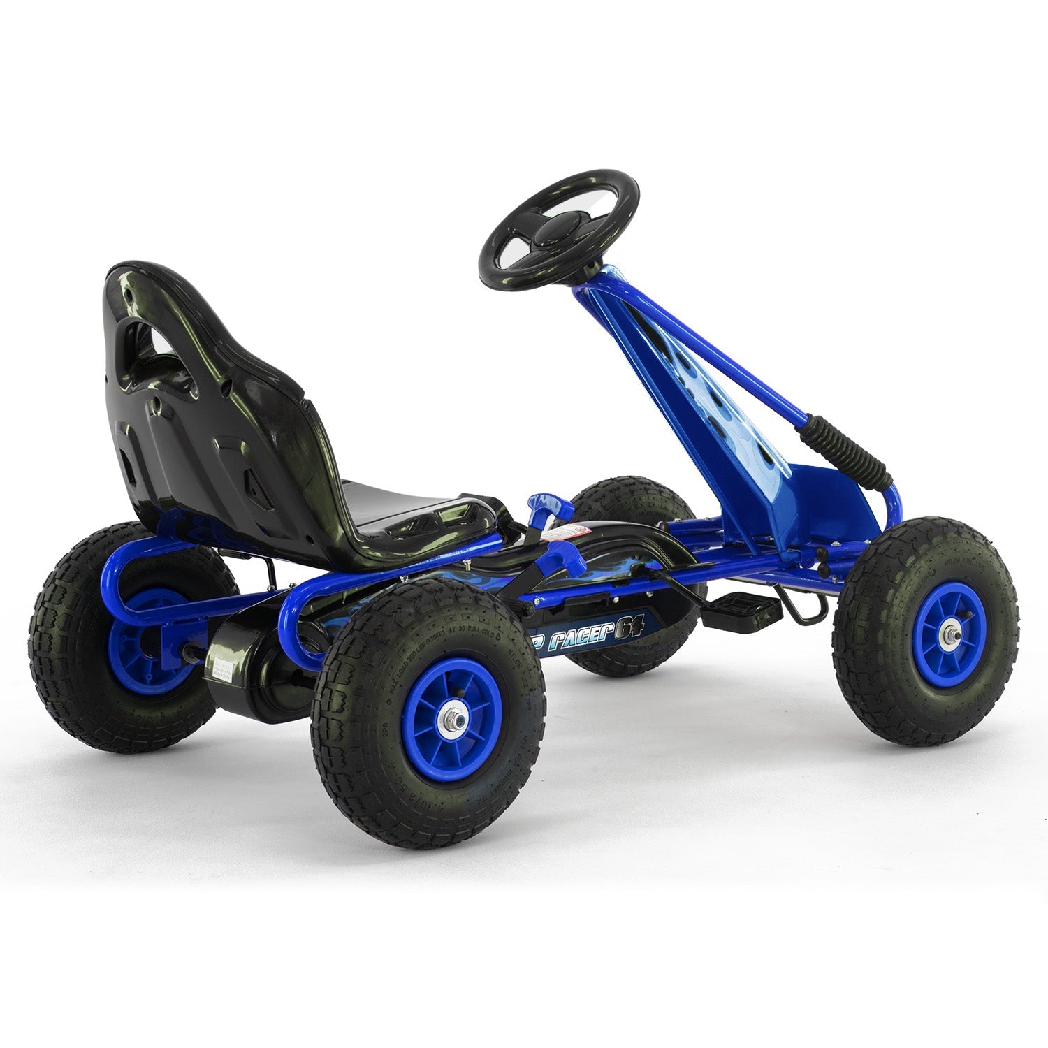 Kahuna G95 Kids Ride On Pedal Go Kart - Blue Kahuna