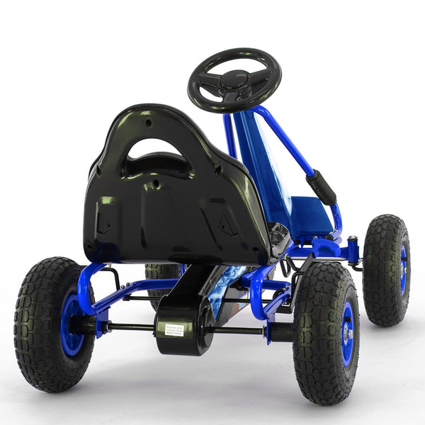 Kahuna G95 Kids Ride On Pedal Go Kart - Blue Kahuna