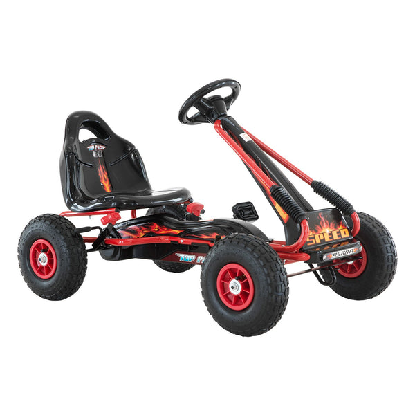 Kahuna G95 Kids Ride On Pedal-Powered Go Kart  - Red Kahuna