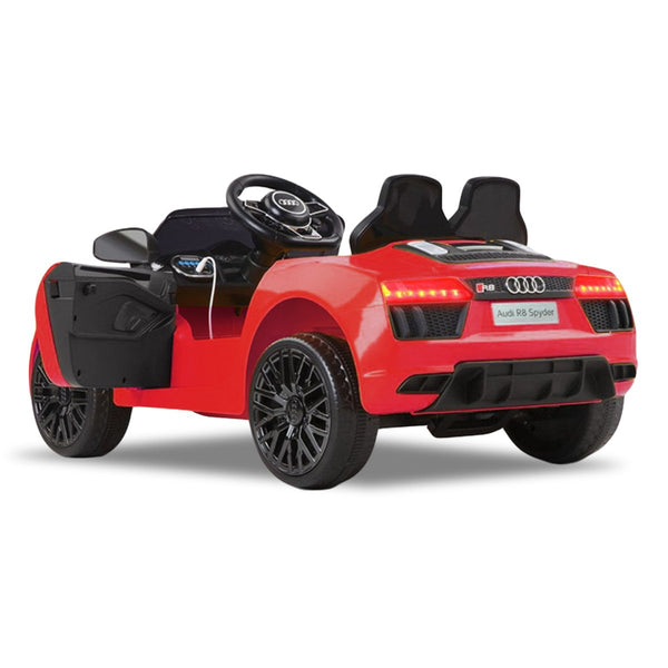 Kahuna R8 Spyder Audi Licensed Kids Electric Ride On Car Remote Control - Red Kahuna