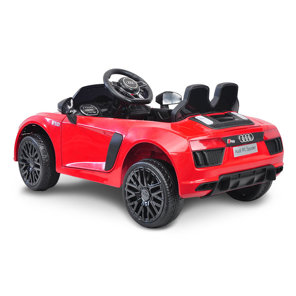Kahuna R8 Spyder Audi Licensed Kids Electric Ride On Car Remote Control - Red Kahuna