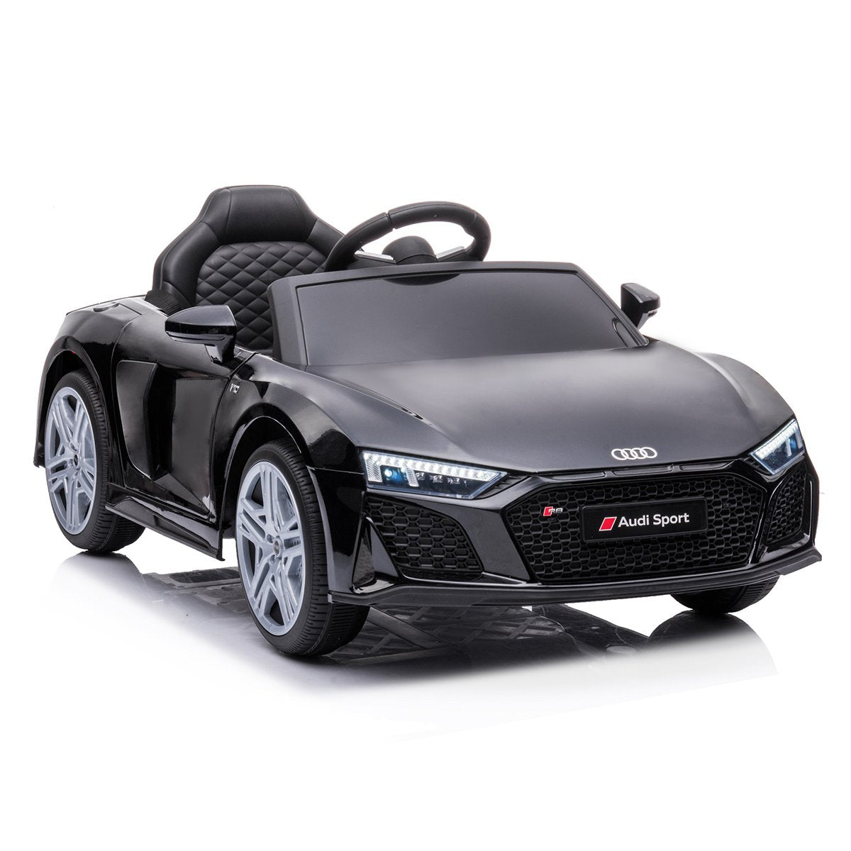 Kahuna Audi Sport Licensed Kids Electric Ride On Car Remote Control - Black Kahuna
