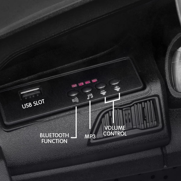 Kahuna Audi Sport Licensed Kids Electric Ride On Car Remote Control - Black Kahuna