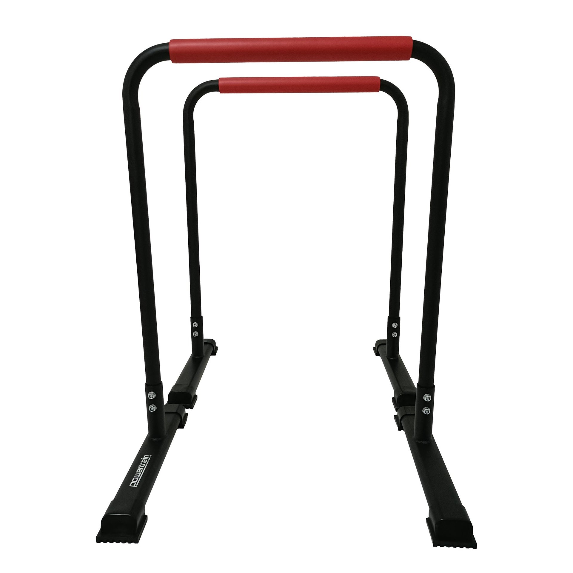 Powertrain Dip Bars Pair Load Capacity 200kg Separated Type Push-up Bars Awezingly