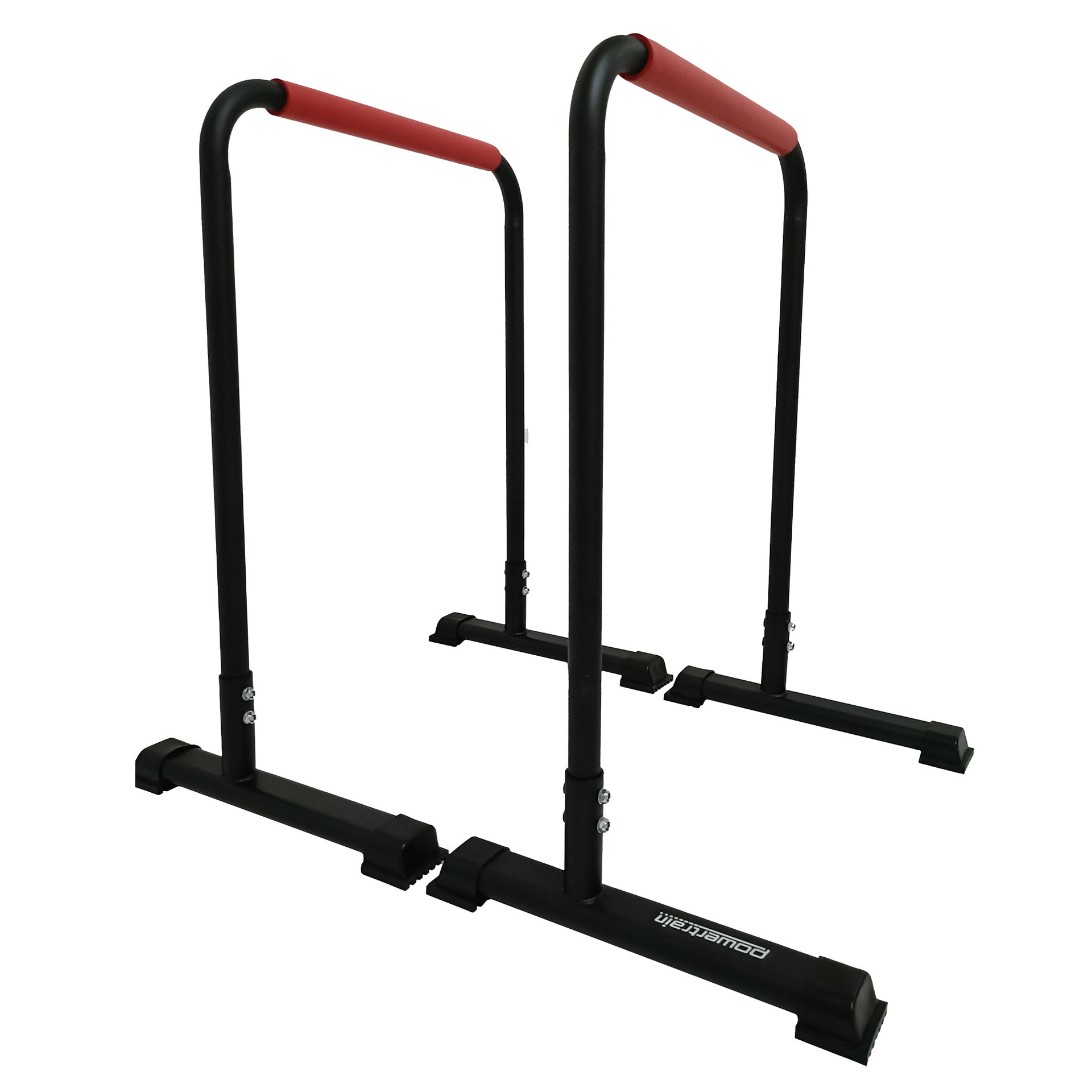 Powertrain Dip Bars Pair Load Capacity 200kg Separated Type Push-up Bars Awezingly