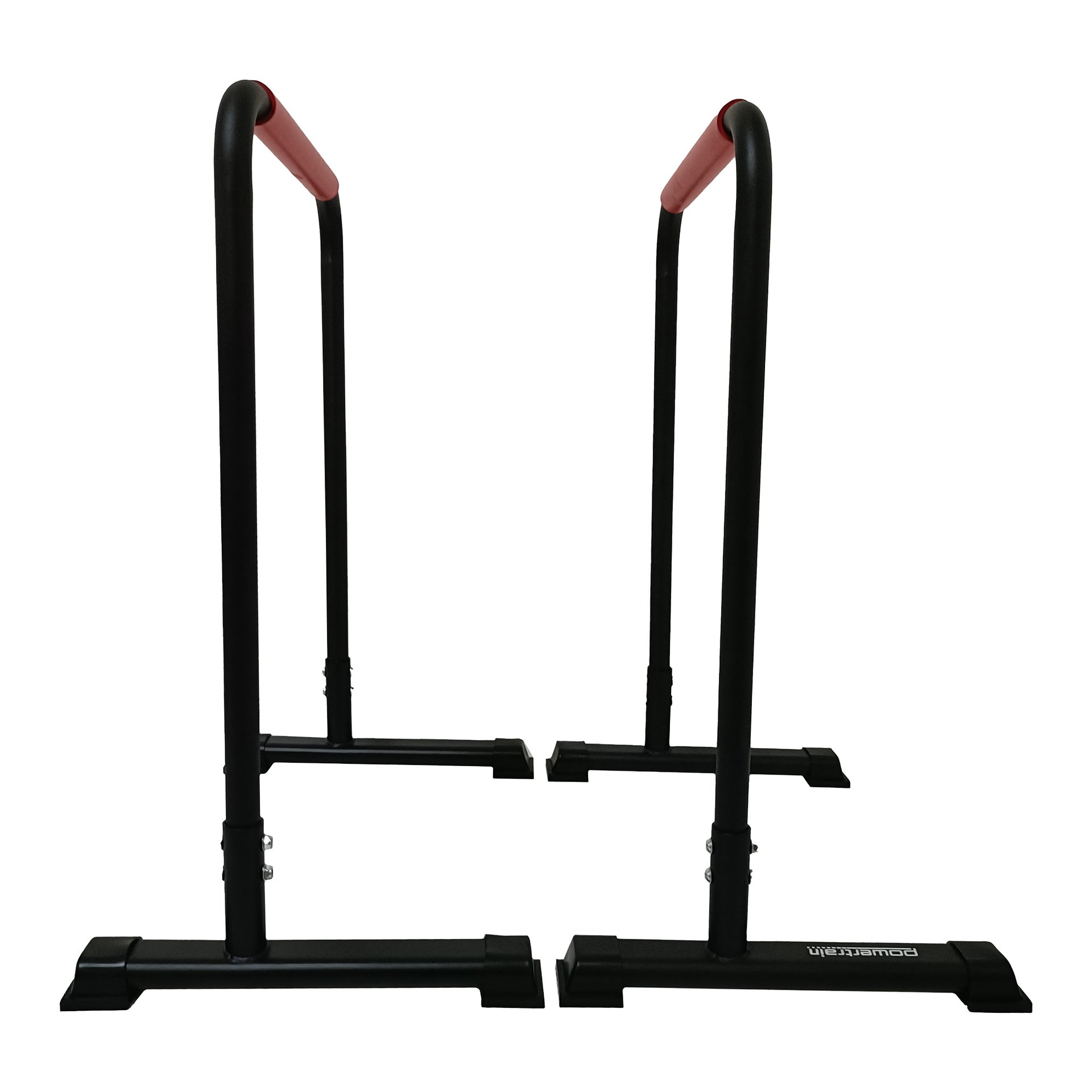Powertrain Dip Bars Pair Load Capacity 200kg Separated Type Push-up Bars Awezingly