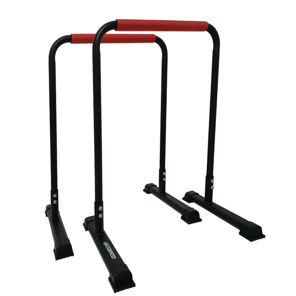 Powertrain Dip Bars Pair Load Capacity 200kg Separated Type Push-up Bars Awezingly