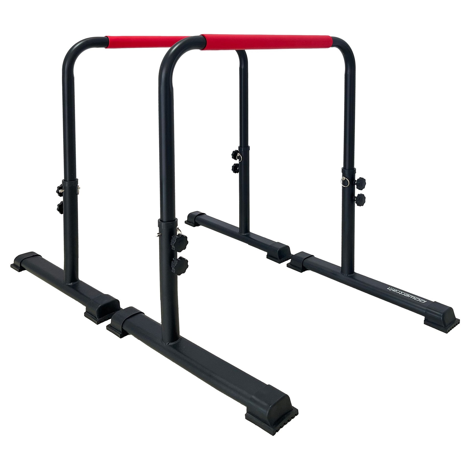 Powertrain Height-Adjustable Dip Bars Pair Load Capacity 200kg Separated Type Awezingly