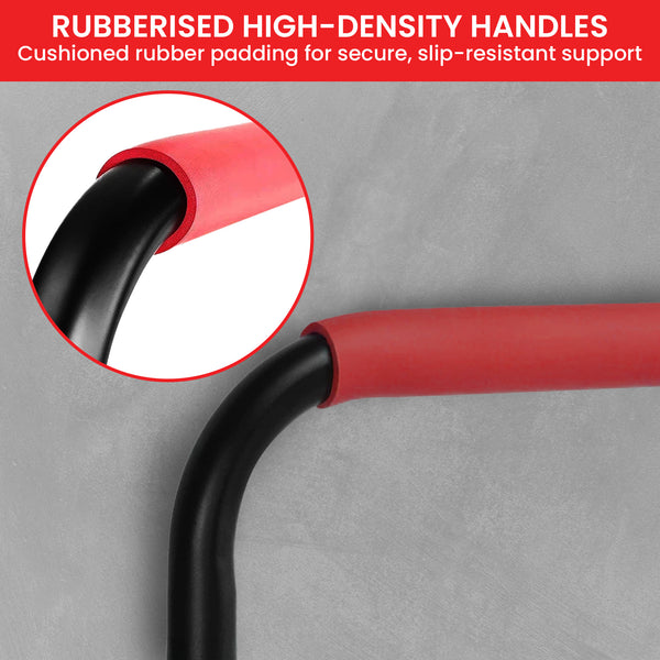 Powertrain Height-Adjustable Dip Bars Pair Load Capacity 200kg Separated Type Awezingly