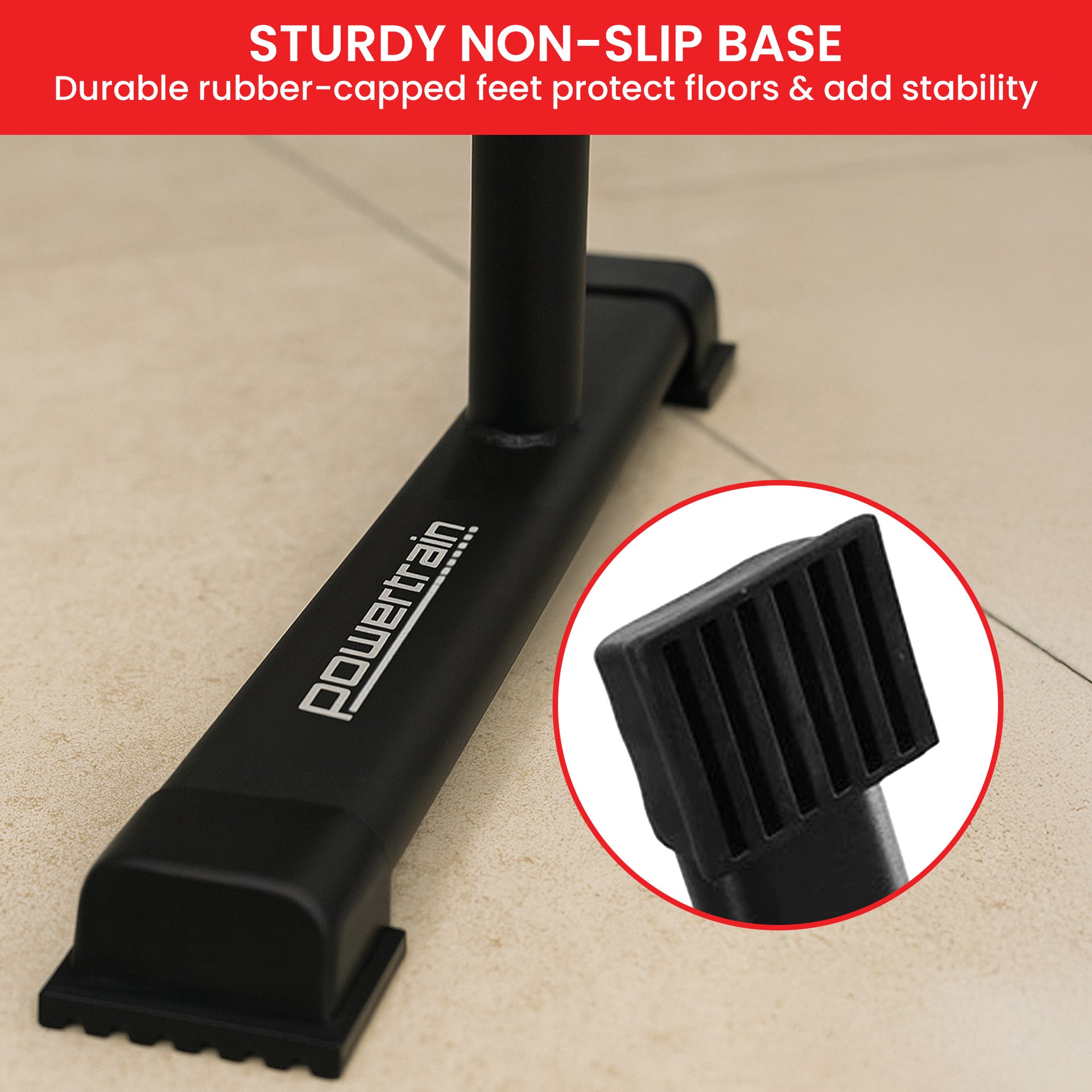 Powertrain Height-Adjustable Dip Bars Pair Load Capacity 200kg Separated Type Awezingly