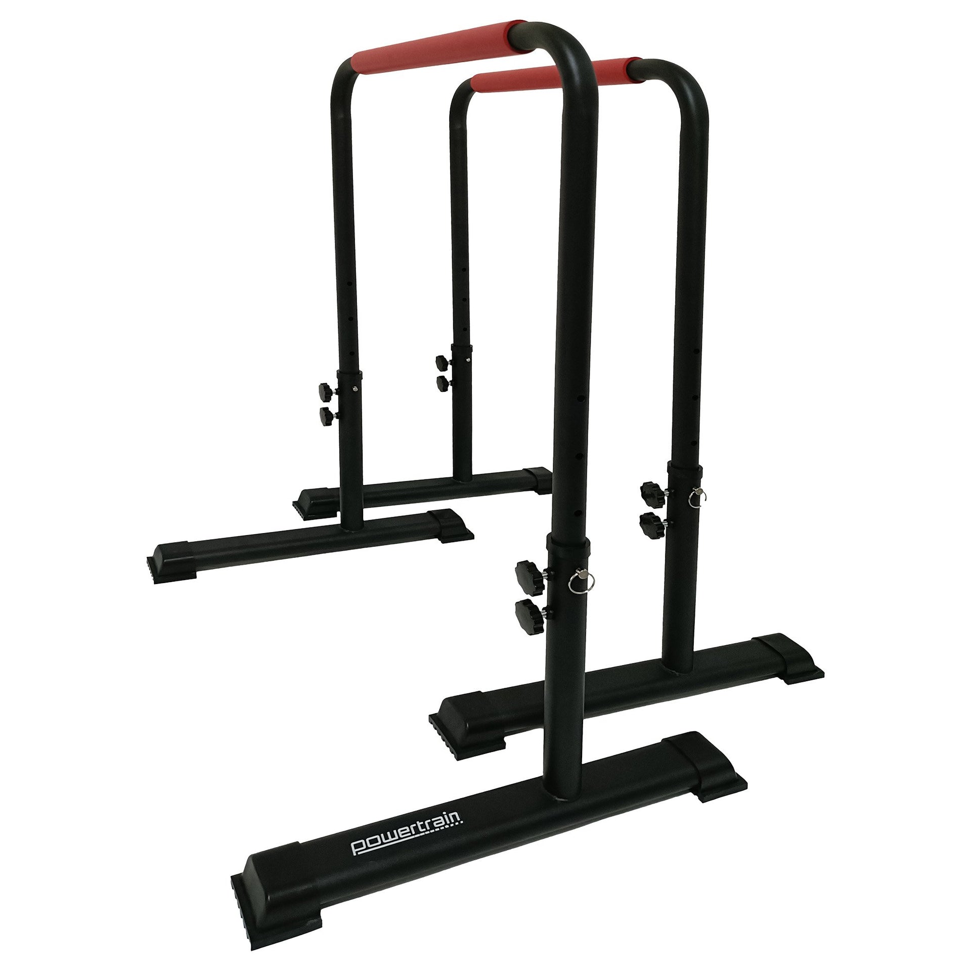 Powertrain Height-Adjustable Dip Bars Pair Load Capacity 200kg Separated Type Awezingly
