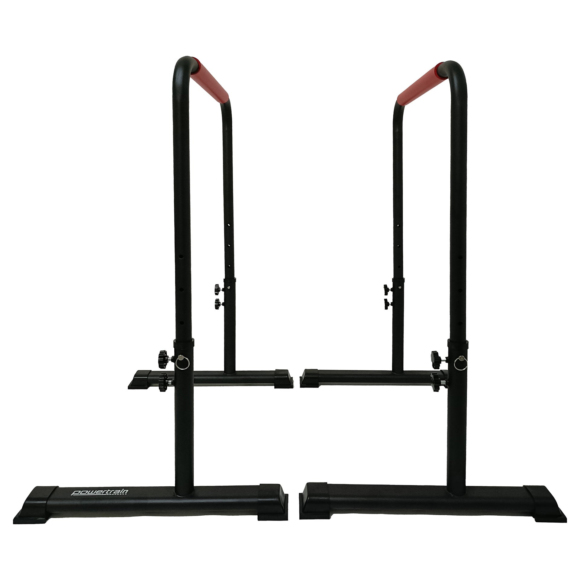 Powertrain Height-Adjustable Dip Bars Pair Load Capacity 200kg Separated Type Awezingly