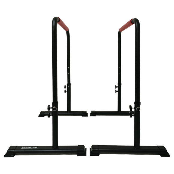 Powertrain Height-Adjustable Dip Bars Pair Load Capacity 200kg Separated Type Awezingly
