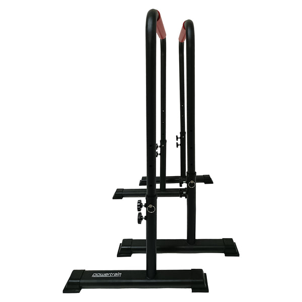 Powertrain Height-Adjustable Dip Bars Pair Load Capacity 200kg Separated Type Awezingly