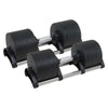 Powertrain Eon 90kg Adjustable Dumbbells Home Gym 9 Strength Training Safety Lock System Building & Fitness Workouts
