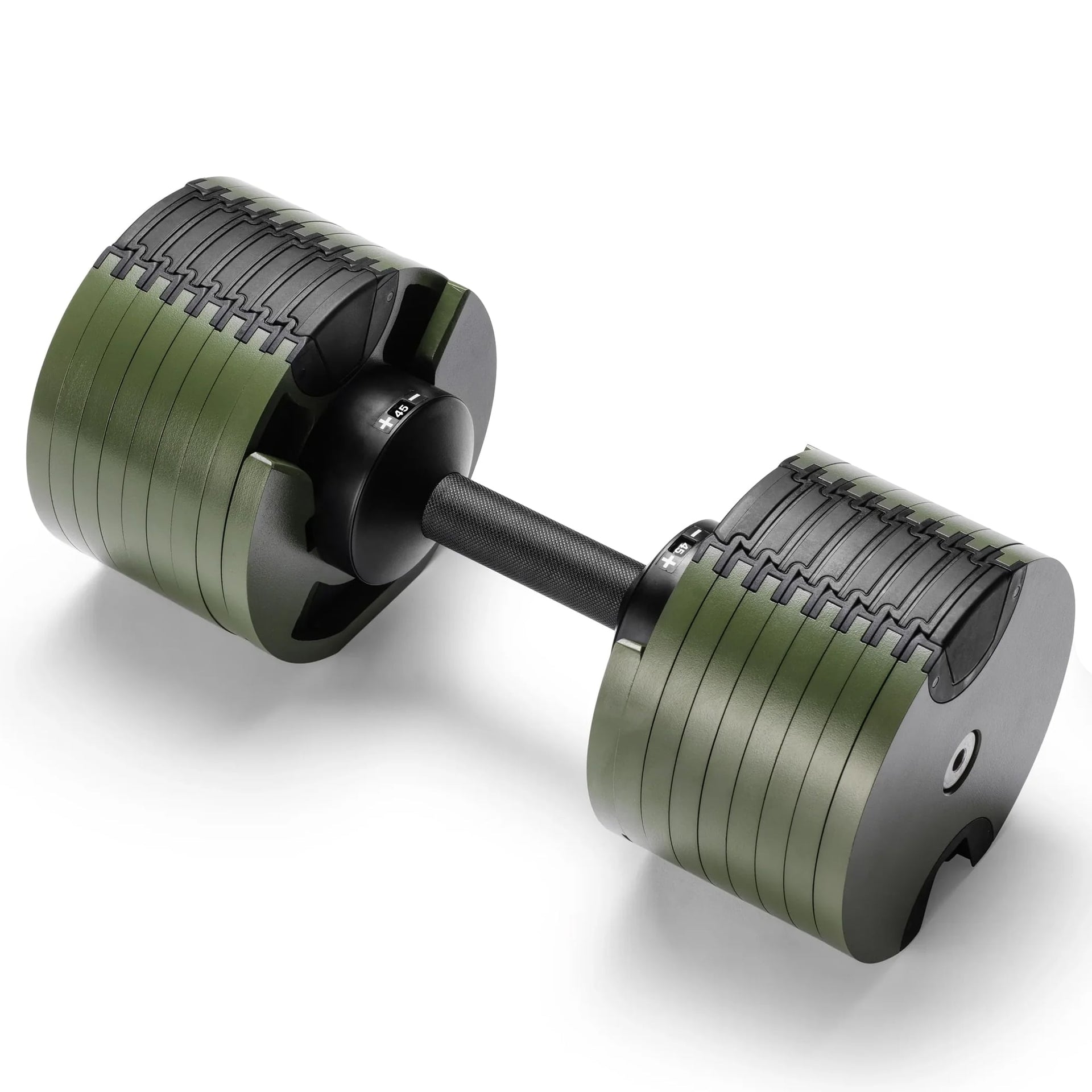 Powertrain Eon Dial-Up 45KG Adjustable Dumbbell - Green Awezingly