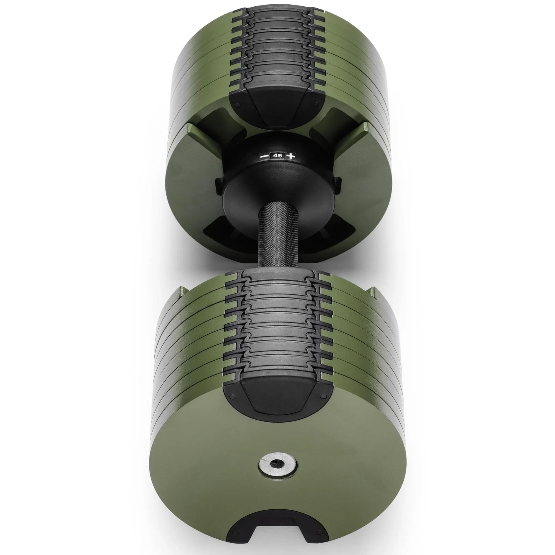 Powertrain Eon Dial-Up 45KG Adjustable Dumbbell - Green Awezingly
