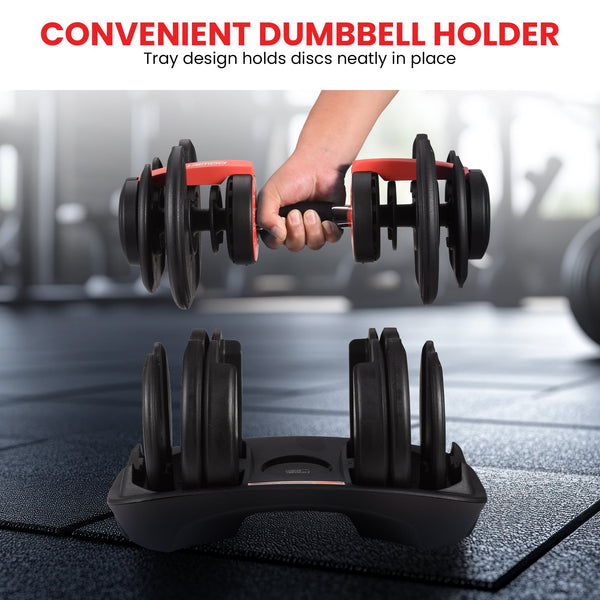 Powertrain 24kg Adjustable Dumbbell Awezingly