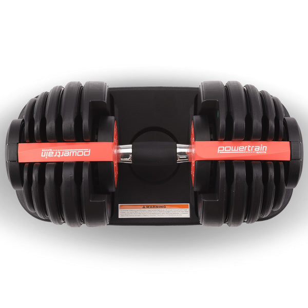 Powertrain 24kg Adjustable Dumbbell Awezingly